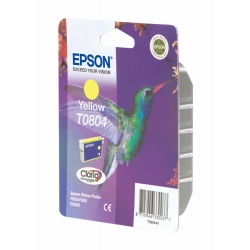 Ink Epson T0804 C13T08044020 Yellow Crtr - 460Pgs