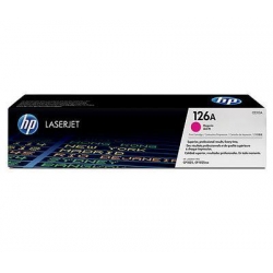 Toner Laser HP LJ Color CP1025 126A Magenta - 1K Pgs