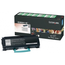 Toner Laser Lexmark 260A11E Black Low Yield 3.5K Pgs