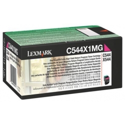 Toner Laser Lexmark C544X1M Magenta High Yield 4K Pgs